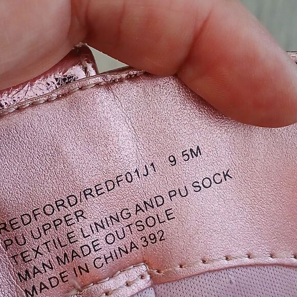 Ford Shiny Pink Heeled Boots - Picture 4 of 5